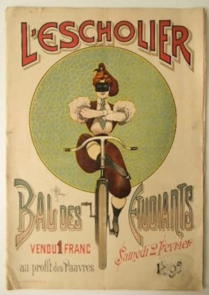 L ESCHOLIER. Bal annuel des étudiants bordelais du 2 février 1895.