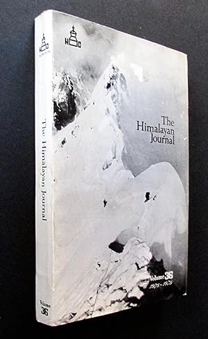 Bild des Verkufers fr The Himalayan Journal Volume 36-1978-79 zum Verkauf von Elder Books