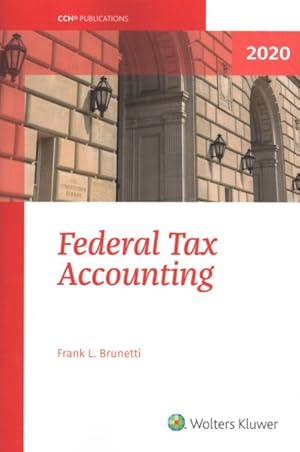 Image du vendeur pour Federal Tax Accounting - 2020 mis en vente par GreatBookPrices
