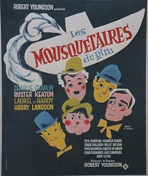 "LES MOUSQUETAIRES DU RIRE (THIRTY YEARS OF FUN)" Réalisé par Robert YOUNGSON en 1962 avec Charli...