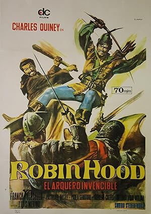 "LES NOUVELLES AVENTURES DE ROBIN DES BOIS" Réalisé par Jose Luis MERINO en 1970 avec Charles QUI...