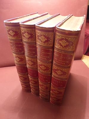 A Short History of the English People. Illustrated edition. 4 vols. Prächtige HANDEINBÄNDE. Edite...