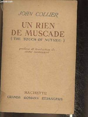 Image du vendeur pour Un rien de muscade (Collection "Grands romans trangers") mis en vente par Le-Livre