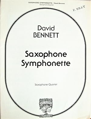 Saxophone Symphonette. Saxophone Quartet