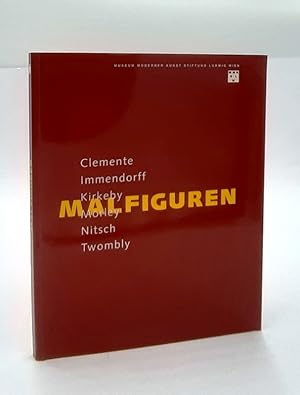 Imagen del vendedor de MALFIGUREN. Francesco Clemente, Jrg Immendorff, Per Kirkby, Malcolm Morleay, Hermann Nitsch, Cy Twombly. Ausstellungskatalog. a la venta por erlesenes  Antiquariat & Buchhandlung