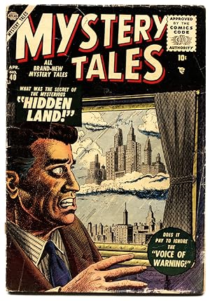 Image du vendeur pour Mystery Tales #40 LOST tv show issue-DITKO-1956- Atlas Horror mis en vente par DTA Collectibles