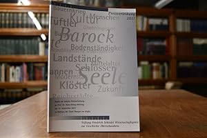 Friedrich Schiedel Wissenschaftspreis zur Geschichte Oberschwabens. Reden zur siebten Preisverlei...
