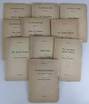 The Decasseres Books, Set #1-9 and 11 Exhibitionism; the Individual Against Moloch; Black Suns; t...
