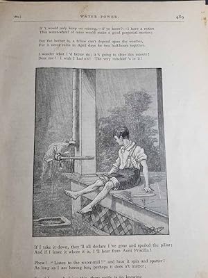 Seller image for Article/story: Lill's Search by Prescott; Winning a Princess by Vandegrift; Stories from the Northern Myths by Baldwin; Water Power, a Poem by Stacy; Mr. Weathercock, by Barrow A Collection of Articles from an 1882 Journal for sale by Hammonds Antiques & Books