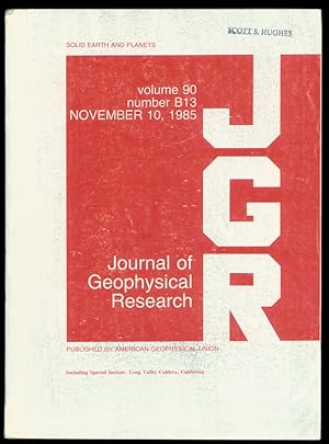 Imagen del vendedor de Journal of Geophysical Research (JGR) Volume 90, Number B13, November 10, 1985. a la venta por The Bookworm