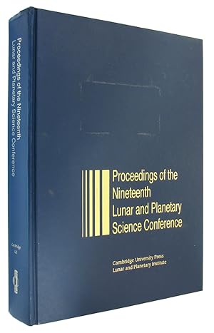 Proceedings of the Nineteenth Lunar and Planetary Science Conference.