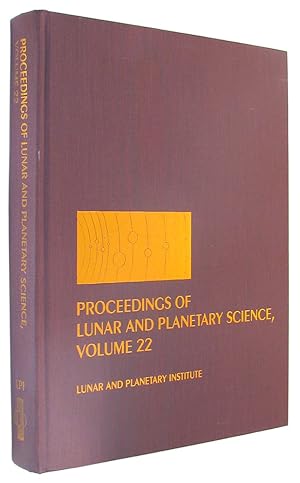 Proceedings of Lunar and Planetary Science, Volume 22.