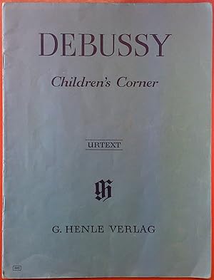 Bild des Verkufers fr Claude Debussy - Childrens Corner. Urtext. zum Verkauf von biblion2