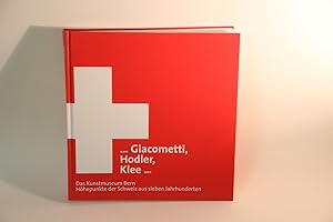 . Giacometti, Hodler, Klee .