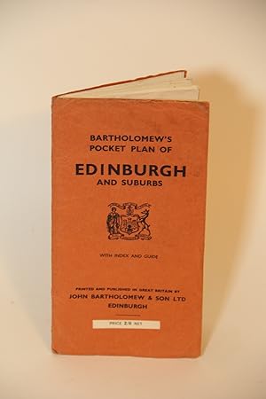 Bartholomew's Pocket Plan of Edinburgh and suburbs.