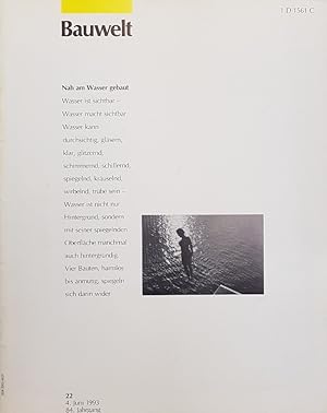 Bauwelt 22/1993. Nah am Wasser gebaut: Zwischen Nüchternheit und Folklore, Wohnungsbau Venedig. N...