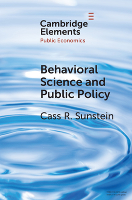 Immagine del venditore per Behavioral Science and Public Policy (Paperback or Softback) venduto da BargainBookStores