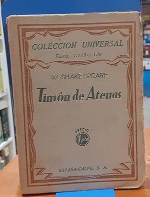 Imagen del vendedor de Timn de Atenas a la venta por Paraso Lector