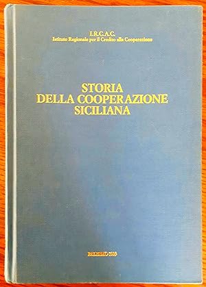 Immagine del venditore per Storia della cooperazione Siciliana Palermo 1993 venduto da Studio bibliografico De Carlo