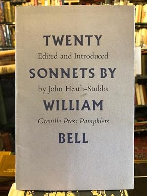 Bild des Verkufers fr Twenty Sonnets. Greville Press Pamphlets zum Verkauf von Foster Books - Stephen Foster - ABA, ILAB, & PBFA