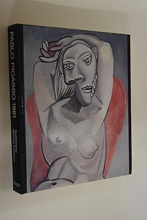 Imagen del vendedor de Pablo Picasso: eine Ausstellung zum 100. Geburtstag; Werke aus der Sammlung Marina Picasso; Katalog; [Haus d. Kunst Mnchen, 14. Februar - 20. April 1981; Josef-Haubrich-Kunsthalle Kln in Zusammenarbeit mit d. Museum Ludwig, 11. August - 11. Oktober 1981; Stdt. Galerie im Stdelschen Kunstinst. Frankfurt am Main, 22. Oktober 1981 - 10. Januar 1982]. [Veranst.: Ausstellungsleitung Haus d. Kunst Mnchen e.V.]. Hrsg. von Werner Spies. Mit Beitr. von Eduard Beaucamp . [Kataloggestaltung: Franz Mees] a la venta por Antiquariat Biebusch