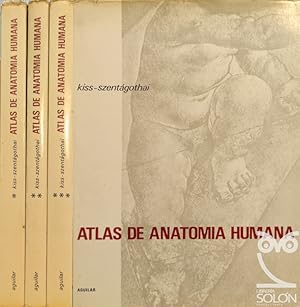 Imagen del vendedor de Atlas de Anatoma humana - 3 Vols. (Obra completa) a la venta por LIBRERA SOLN