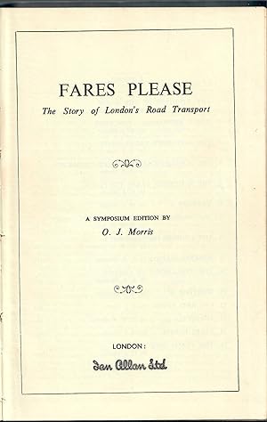 Fares Please, The Story of London's Road Transport