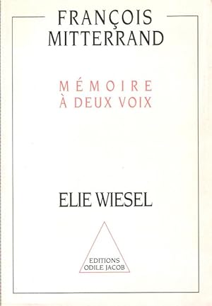 Seller image for Mmoire  Deux Voix for sale by Au vert paradis du livre