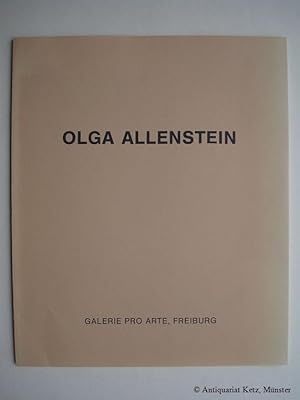 Bild des Verkufers fr Olga Allenstein. Bilder 1989 - 1991. zum Verkauf von Antiquariat Hans-Jrgen Ketz