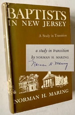 Imagen del vendedor de Baptists in New Jersey: A Study in Transition a la venta por APPLEDORE BOOKS, ABAA