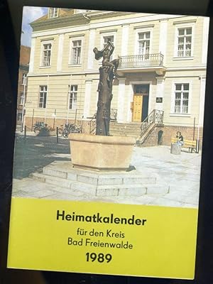 Heimatkalender für den Kreis Bad Freienwalde 33. 1989.