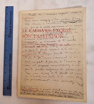 IL Cadavere Squisito, La Sua Esaltazione