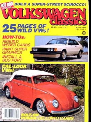 VOLKSWAGEN CLASSICS v.1 #1 spring 1983-SCIROCCO-VW FN