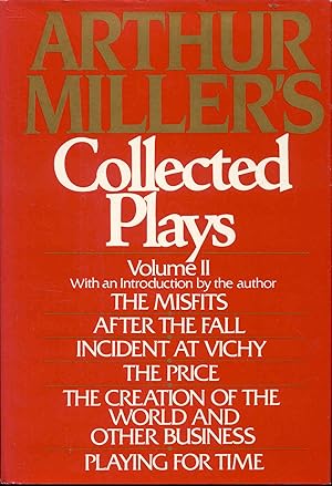 Arthur Miller's Collected Plays (Volume II)