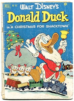 Donald Duck Christmas for Shacktown- Four Color #367 1952