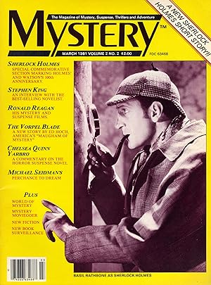 Bild des Verkufers fr MYSTERY ~ March 1981 zum Verkauf von SCENE OF THE CRIME 