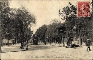 Ansichtskarte / Postkarte Levallois Perret Hauts de Seine, Boulevard Bineau