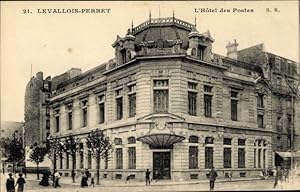 Ansichtskarte / Postkarte Levallois Perret Hauts de Seine, L'Hotel des Postes