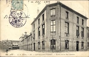 Bild des Verkufers fr Ansichtskarte / Postkarte Levallois Perret Hauts de Seine, Ecoles de la Rue Danton zum Verkauf von akpool GmbH