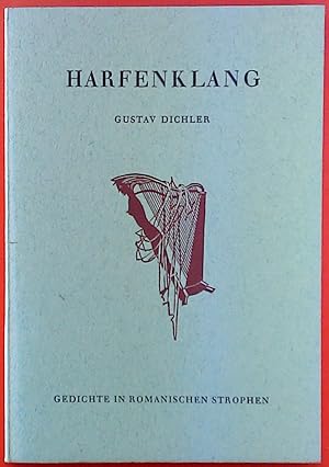 Bild des Verkufers fr Harfenklang-Gedichte in romanischen Strophen zum Verkauf von biblion2
