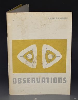 Observations. Translations by Jean-Francois Mathey. Introductions by J. Middleton Murray Jnr, and...