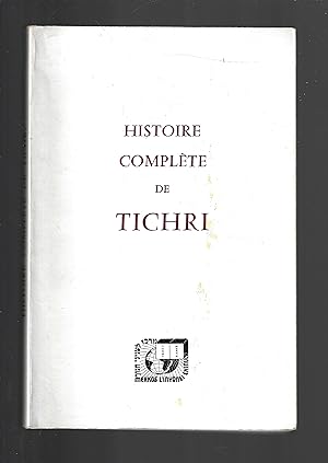 Histoire complète de Tichri