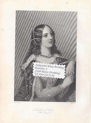 Isabella of Valois ( 1389 - 1409 ) 2nd Wife of Richard 2nd