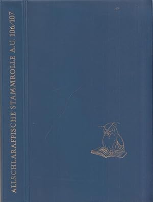 Imagen del vendedor de Allschlaraffische Stammrolle a.U. 106/107 der Landesverbnde in Amerika, Deutschland, sterreich, Schweiz, Sdamerika. a la venta por Antiquariat Carl Wegner