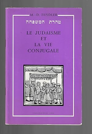 Le judaïsme et la vie conjugale