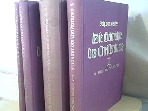 Die Geschichte des Christentums 1. Halbband : Das Altertum, 2. Halbband Die Reformation, 3. Halbb...