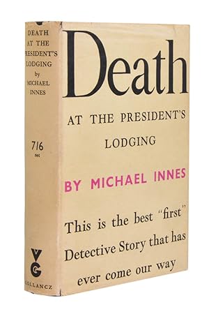 Bild des Verkufers fr Death at the President's Lodging. zum Verkauf von Shapero Rare Books