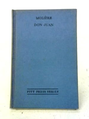Seller image for Don Juan Ou Le Festin De Pierre (pitt press series) for sale by World of Rare Books