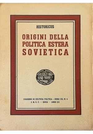 Seller image for Origini della politica estera sovietica for sale by Libreria Tara