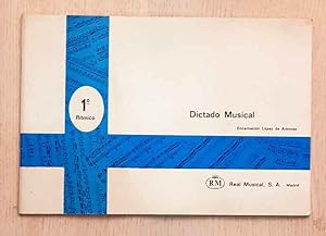Seller image for DICTADO MUSICAL 1 RTMICO for sale by MINTAKA Libros